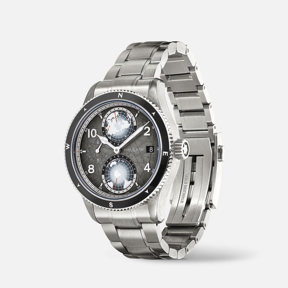 MONTBLANC モンブラン ジオスフェール カフリンクス モンブラン(MONTBLANC) 1858 ジオスフェール ゼロ オキシジェン ザ